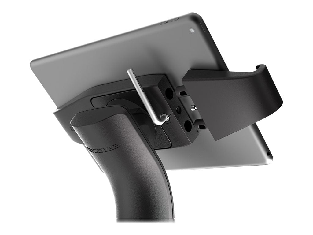 BossTab Edge Evo - Stand - for tablet - lockable - metal - black - screen size: 10.2 - surface mountable - for Apple