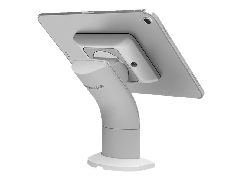 BossTab Touch Evo - Stand - screw mount - for tablet - metal - white - desk-mountable