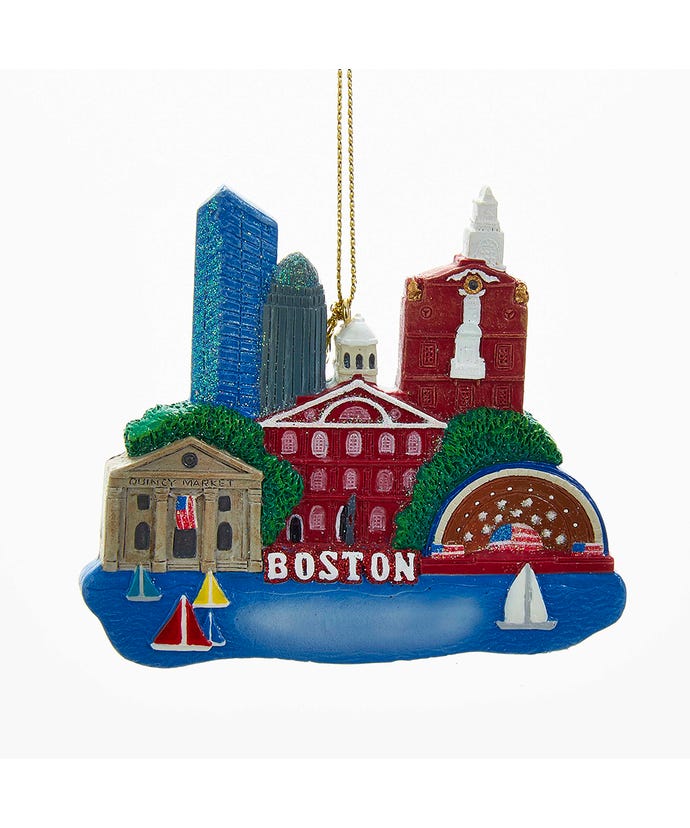 Boston Scene Ornament