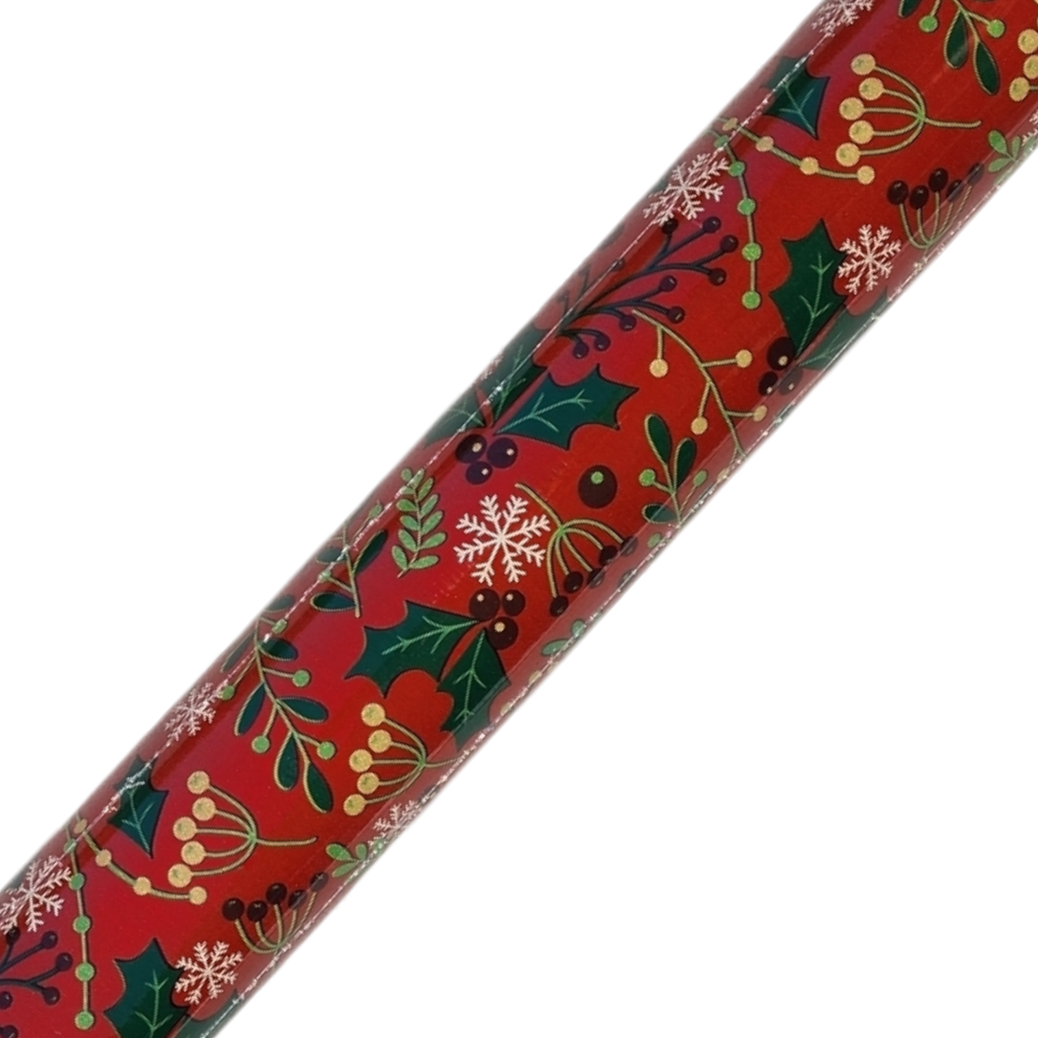 Botanical Roll Wrap - 30" x 168" - Holly Leaves