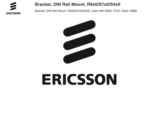 Bracket, DIN Rail Mount, R9x0/S7x0/S4x0