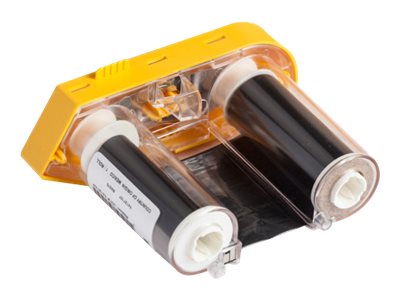 Brady 4300 Series - Black - 2 in x 75 ft - print ribbon - for Brady 61 M61-R4310