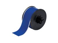 Brady B-595 - Vinyl - high-glossy - permanent acrylic adhesive - blue - Roll (2.24 in x 99.7 ft) 1 roll(s) label tape - for Brady B30C-2250-595-BL