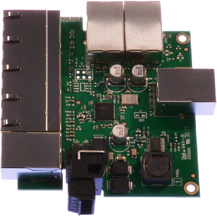 Brainboxes Industrial Embeddable 8 Port Ethernet Switch SW-108