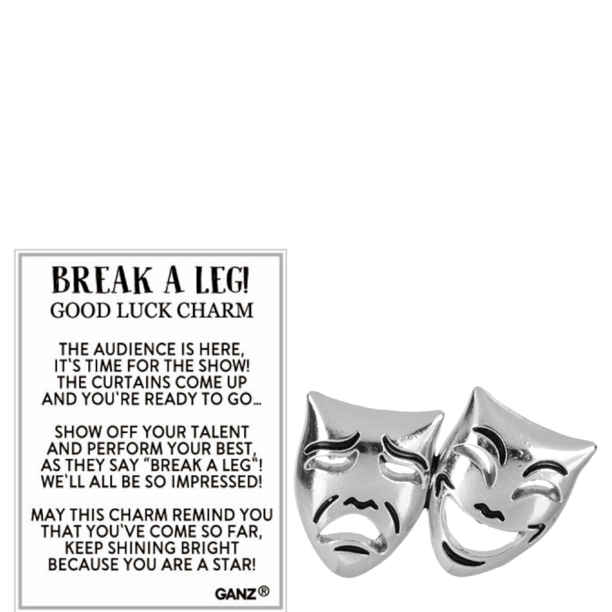Break a Leg Good Luck Charm - A Token for Performers