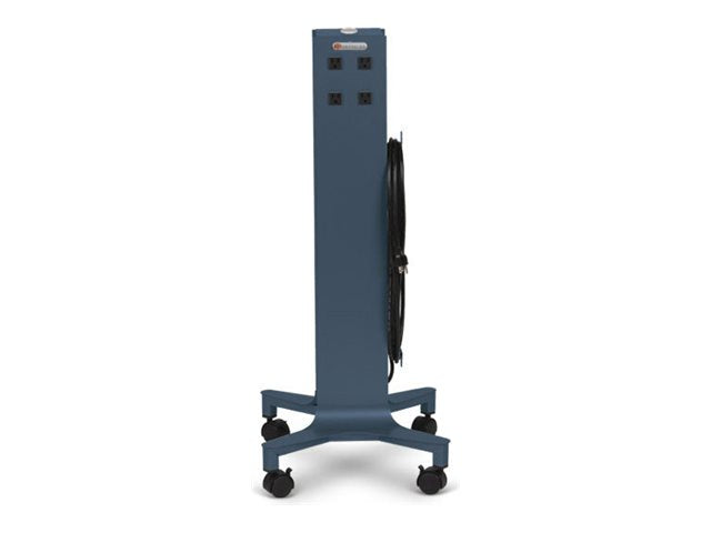 Bretford CUBE Tower CTWR800 - Charging tower - AC 120 V - output connectors: 8 - topaz CTWR800-TZ