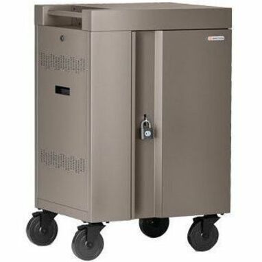 Bretford Cube Cart Mini Portable Device Management Cart Champagne