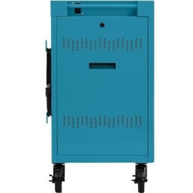 Bretford Cube Mini Portable Device Management Cart Blue
