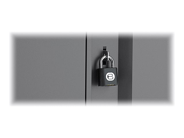 Bretford Cube TVC16 - Cart (charge only) - pre-wired - for 16 netbooks/tablets - lockable - welded steel - black pumice TVC16USBC-BP