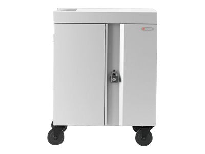 Bretford Cube TVC16 - Cart (charge only) - pre-wired - for 16 netbooks/tablets - lockable - welded steel - concrete TVC16USBC-CT