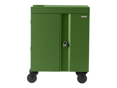 Bretford Cube TVC16 - Cart (charge only) - pre-wired - for 16 netbooks/tablets - lockable - welded steel - grass TVC16USBC-GRA