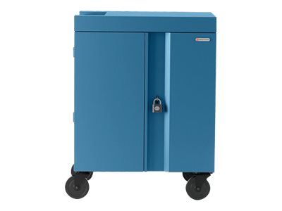 Bretford Cube TVC32PAC - 90 degree doors - cart (charge only) - for 32 tablets / notebooks - lockable - welded steel -