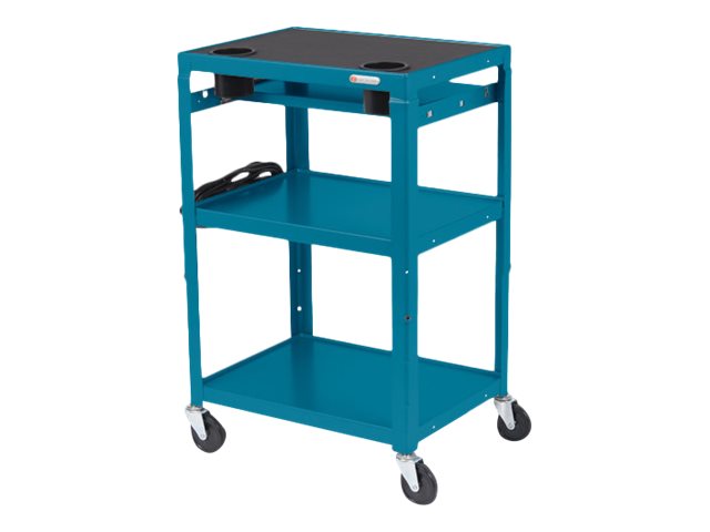 Bretford MIC MICA6 - Cart - for notebook / tablet - steel - pacific blue MICA6-PA