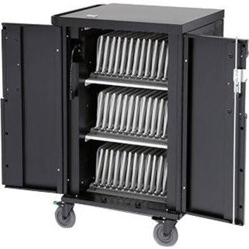Bretford Tcorex45B Portable Device Management Cart/Cabinet Black
