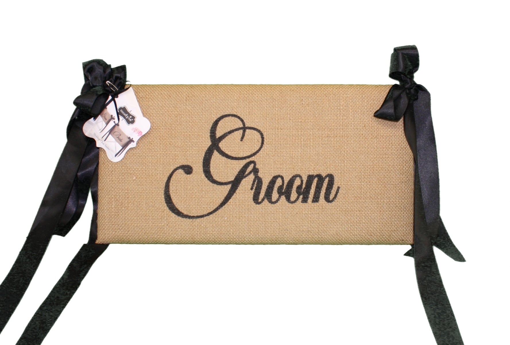 Bride/Groom Chair Sash
