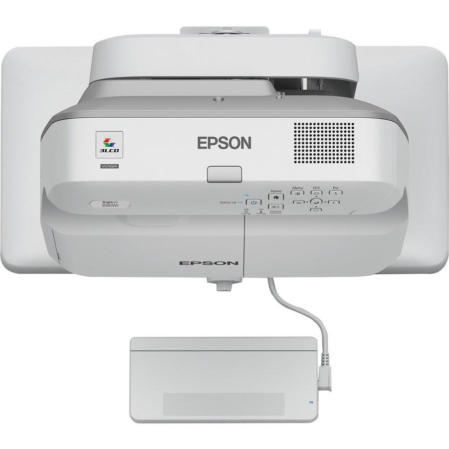 BrightLink 695Wi WXGA 3LCD Ultra Short-throw Interactive Display - 3500 Lumens | Epson V11H740522-N