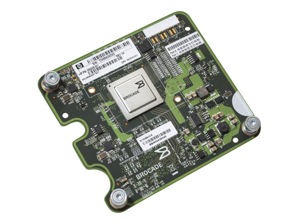 Brocade 804 - Host bus adapter - PCIe - 8Gb Fibre Channel x 2 - for StorageWorks Network Storage Gateway X3800sb G2