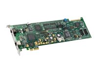Brooktrout TR1034 +ELP16-TE - Voice/fax board - PCIe 2.0 x1 - T1/E1 - 33.6 Kbps - fractional T-1/E-1 (16 channels)
