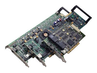 Brooktrout TR1034 +P20H-E1-1N-R - ISDN fax board - PCI - ISDN PRI E1 - fractional E-1/E-1 (20 channels) - 100Mb LAN