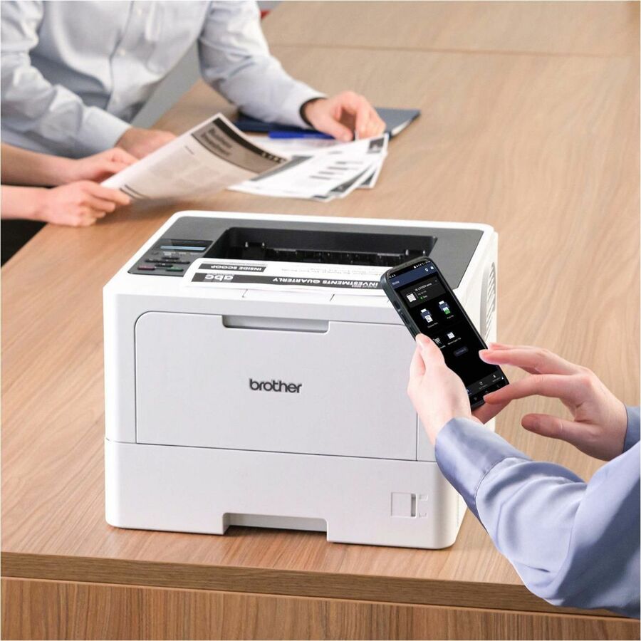 Brother HL HL-L5210DW Desktop Wireless Laser Printer - Monochrome