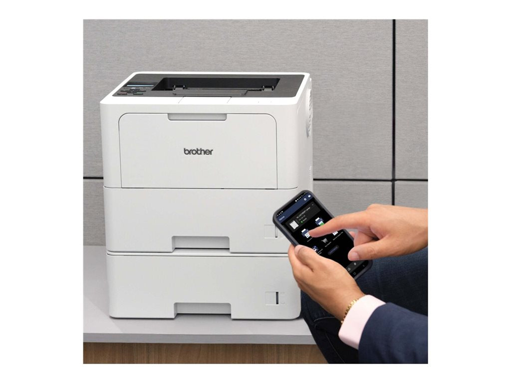 Brother HL-L6210DWT - Printer - B/W - Duplex - laser - A4/Legal - 1200 x 1200 dpi - up to 50 ppm - capacity: 1140 sheets