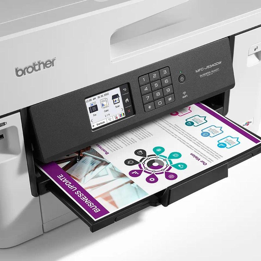 Brother MFC-J5340DW Wireless Inkjet Multifunction Printer - Color