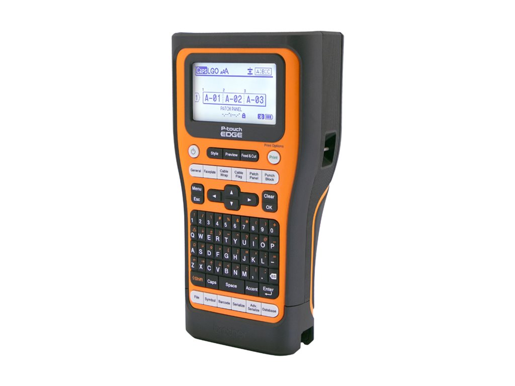 Brother P-Touch EDGE PT-E560BTVP - Labelmaker - B/W - thermal transfer - - 180 dpi - up to 70.9 inch/min - USB 3.0, Bluetooth PTE560BTVP