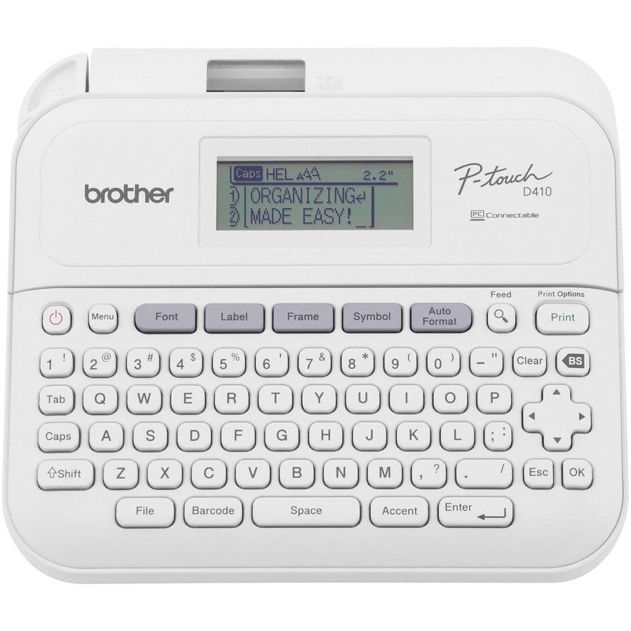 Brother P-touch Home / Office Advanced Connected Label Maker with Case PTD410VP PT-D410VP