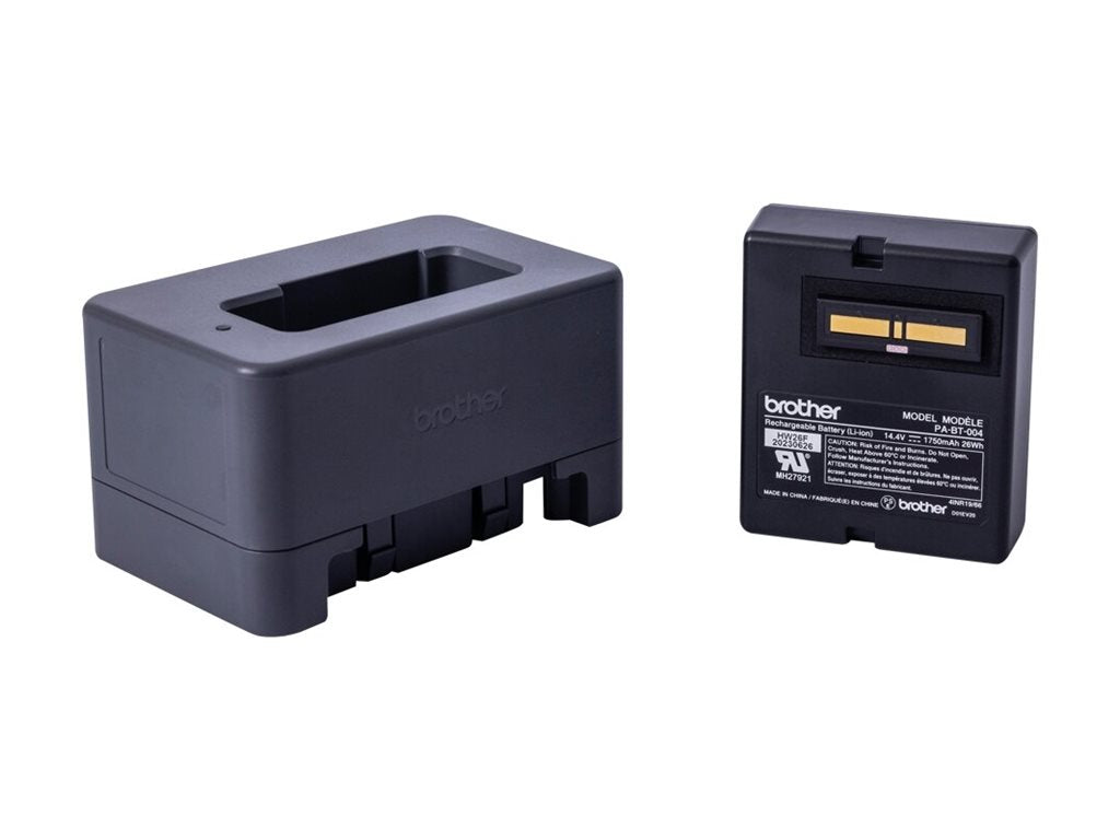 Brother PA-BT-004 - Printer battery - rechargeable - lithium ion - 1750 mAh - 26 Wh
