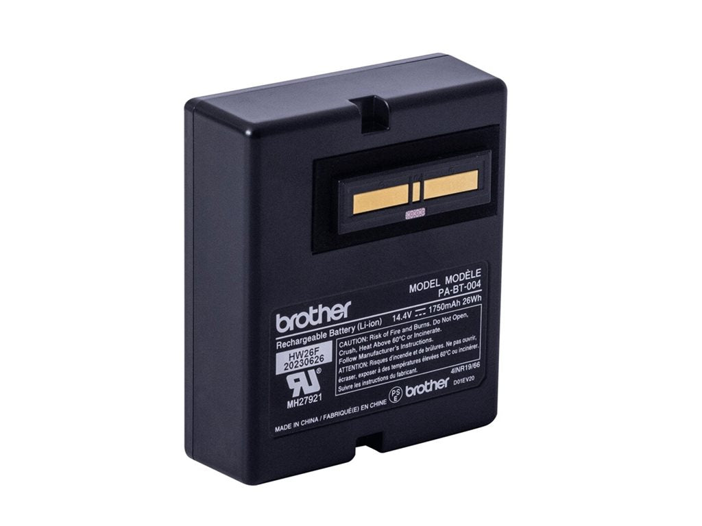 Brother PA-BT-004 - Printer battery - rechargeable - lithium ion - 1750 mAh - 26 Wh