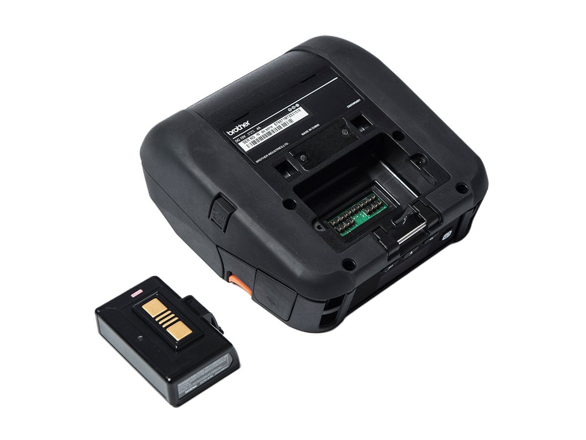 Brother RuggedJet RJ4235BL Mobile 4" Direct Thermal Printer with USB & Bluetooth