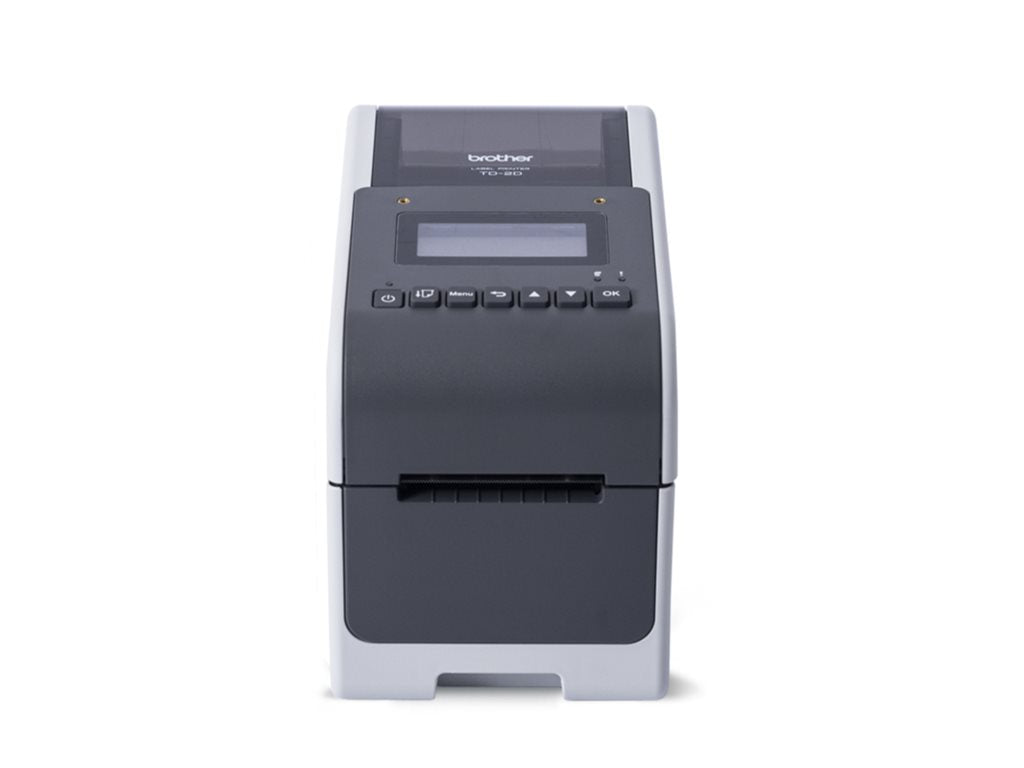 Brother TD-2350D203 - Label/receipt printer - B/W - direct thermal - - 203 dpi - up to 360 inch/min - Wi-Fi(n), Bluetooth 5.2, TD2350D203