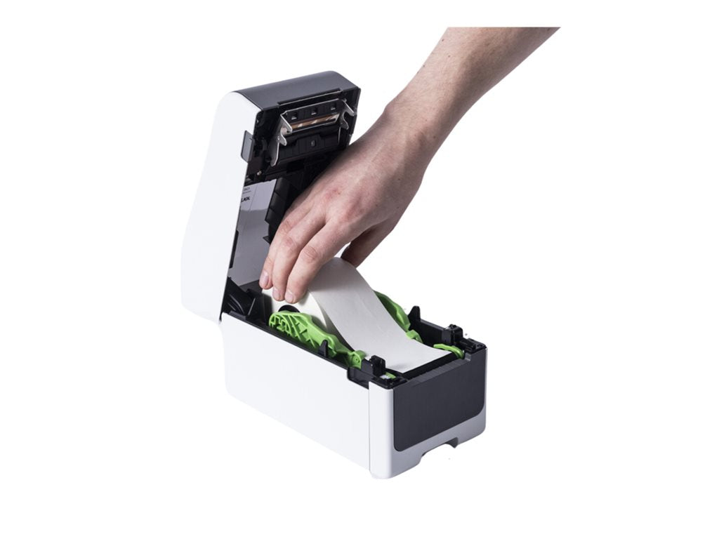 Brother TD-2350D203 - Label/receipt printer - B/W - direct thermal - - 203 dpi - up to 360 inch/min - Wi-Fi(n), Bluetooth 5.2, TD2350D203