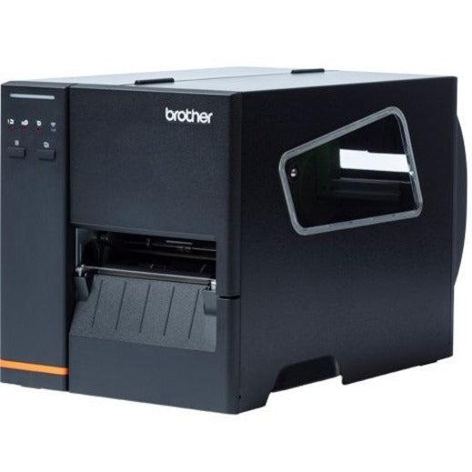 Brother TJ-4020TN Industrial Direct Thermal/Thermal Transfer Printer - Monochrome - Label Print - Ethernet - USB - Yes - Serial