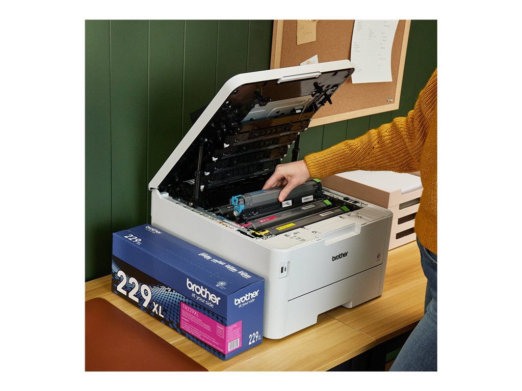 Brother TN229XLM - High Yield - magenta - original - box - toner cartridge - for P/N: HLL3280CDW-US, HLL8245CDW-US