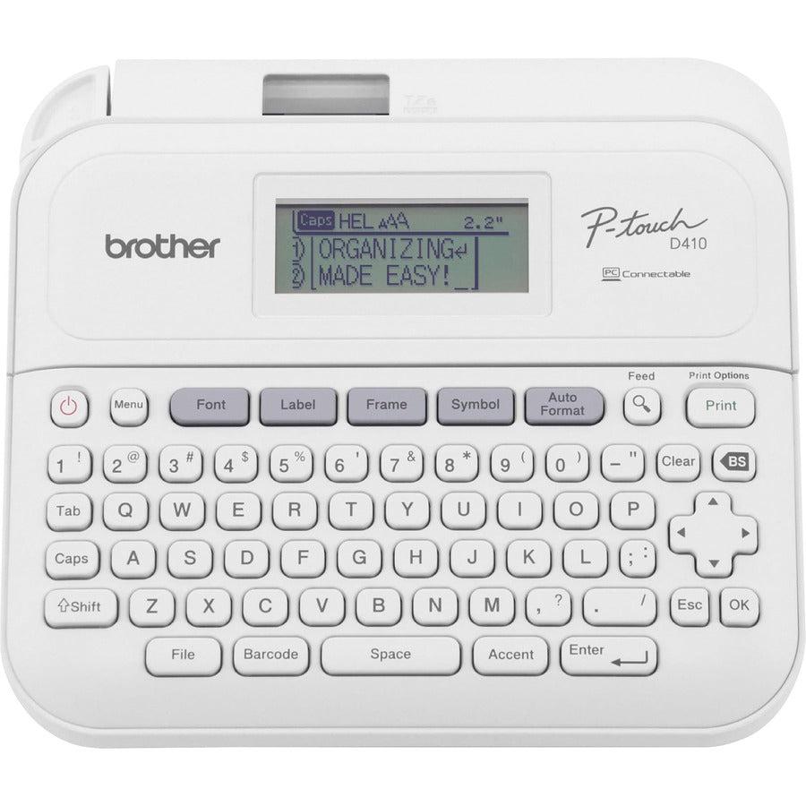 Brother&reg; P-touch PT-D410 Home/Office Advanced Connected Label Maker PT-D410
