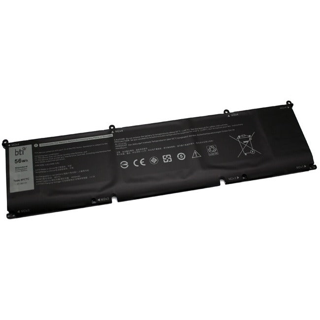 Bti - Notebook Battery (Equivalent To: Dell 8Fctc, Dell Dvg8M, Dell P8P1P) - 3-Cell - 4912 Mah - 56 Wh - For Alienware M15 R3, M15 R4, M15 R5 Ryzen Edition, M15 R6, M17 R3, M17 R4, Dell G15 15 5510, 5510, 5515, G7 15 7500, Inspiron 16 7610, Precision 5550