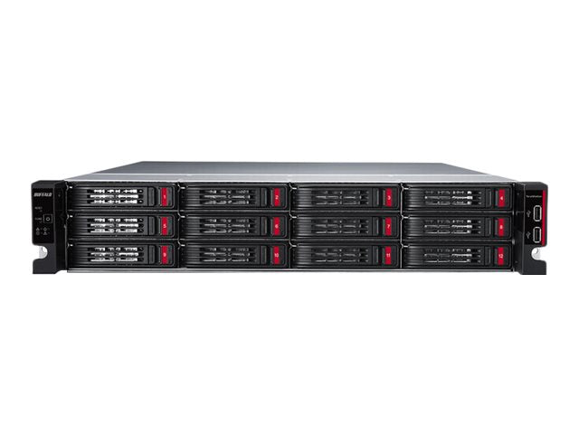 Buffalo TeraStation TS51220RH Series - NAS server - 12 bays - 120 TB - rack-mountable - SATA 6Gb/s - HDD 10 TB x 12 - RAID RAID TS51220RH12012