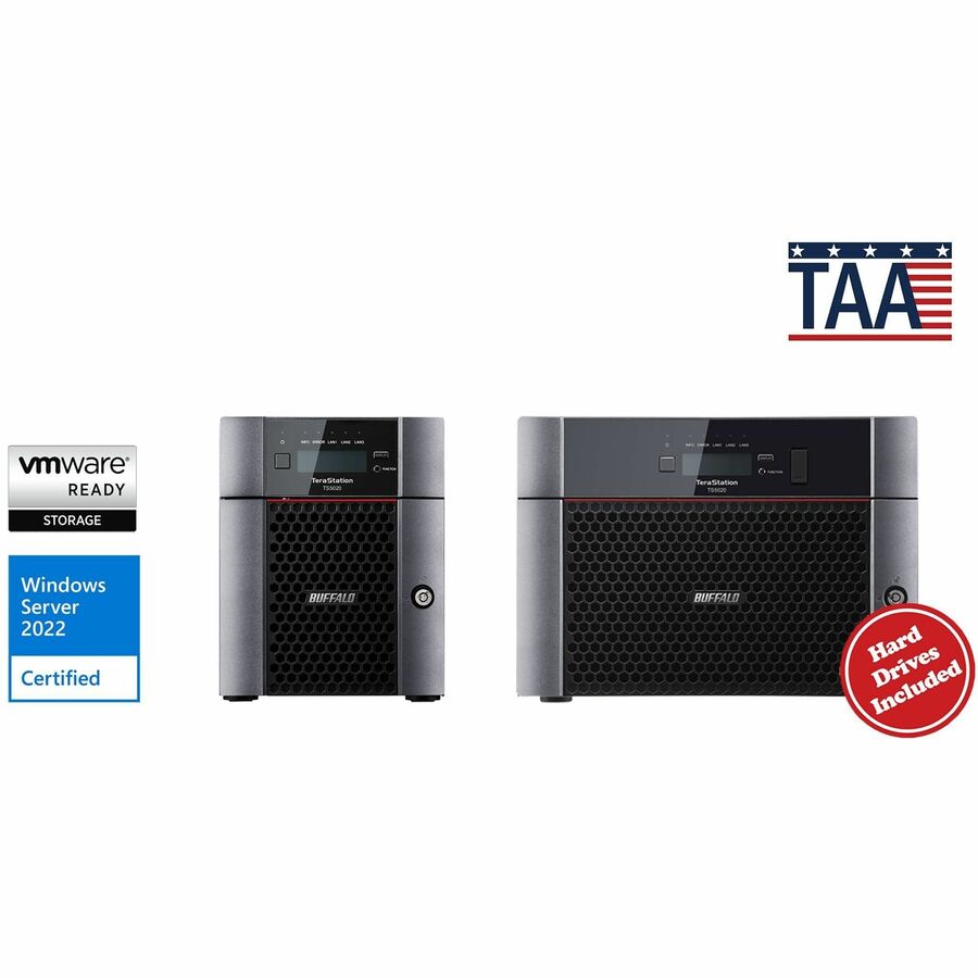 Buffalo TeraStation TS5420DN SAN/NAS Storage System - Annapurna Labs Alpine Quad-core (4 C