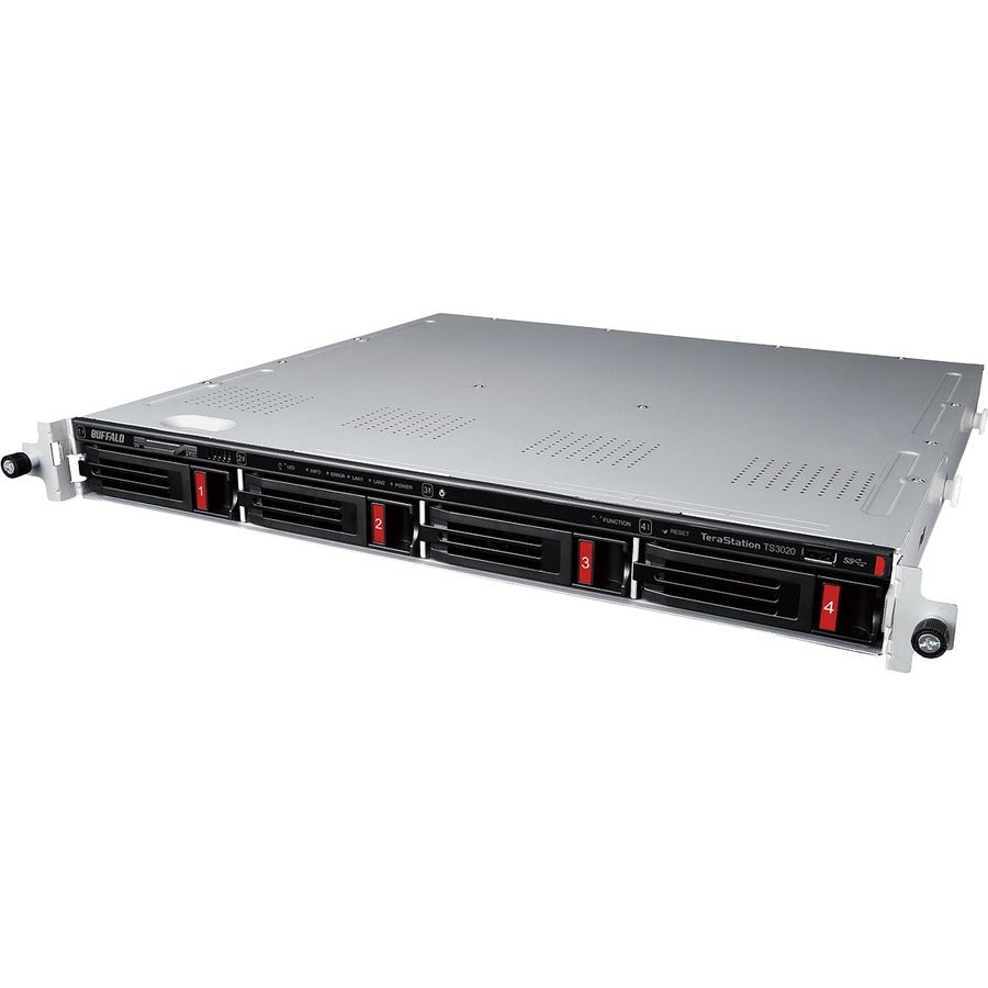 Buffalo Terastation Ts3420Rn1604 Nas/Storage Server Rack (1U) Ethernet Lan Stainless Steel Al214
