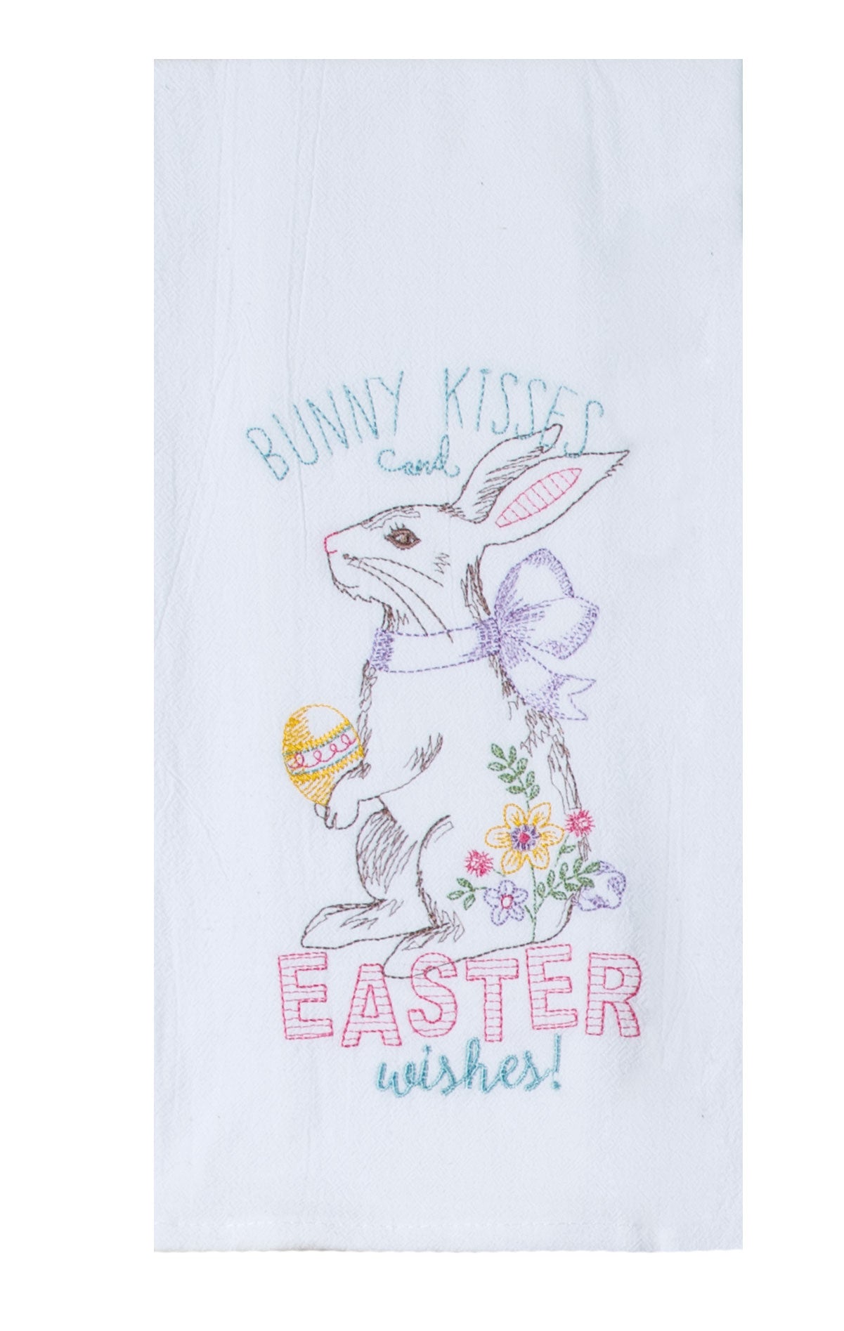 Bunny Kisses Flour Sack Towel