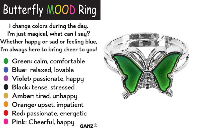 Butterfly Mood Ring