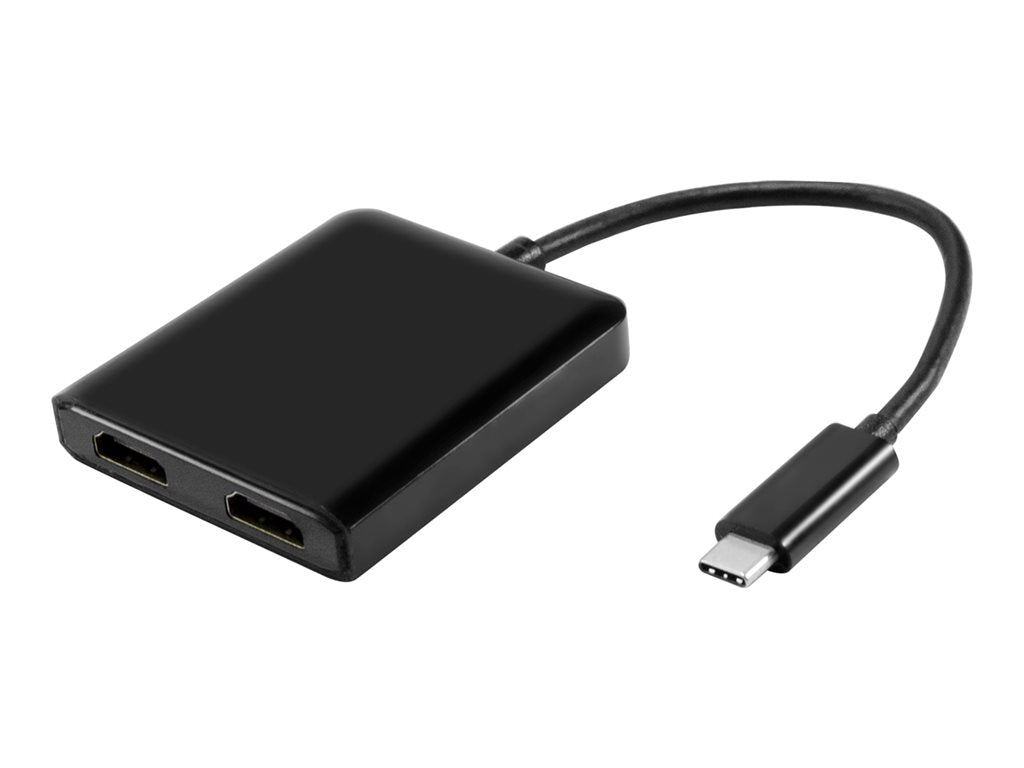 Bytecc - Adapter - 24 pin USB-C male to HDMI female - black - dual 4K60Hz support, 3D video support, HDR10 support UC-2HMMST