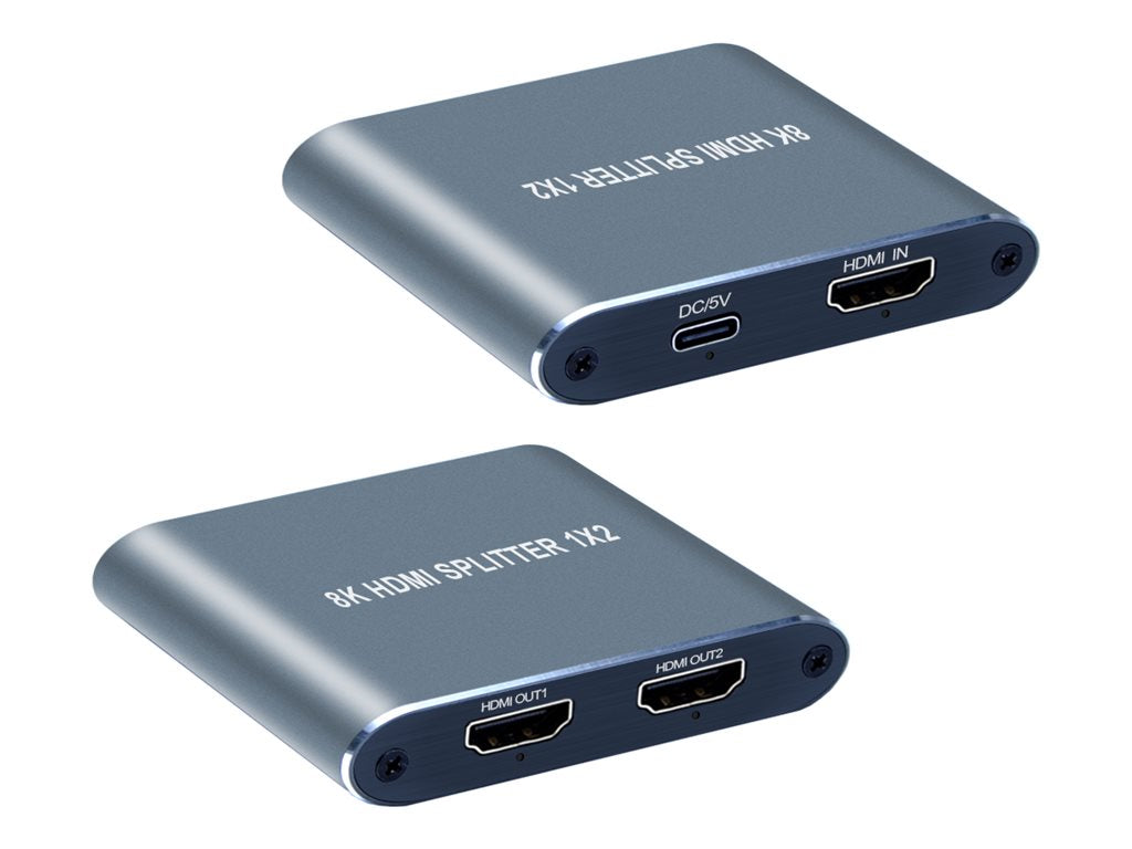 Bytecc HM21-SP102 - Video/audio splitter - 8K - 2 x HDMI - desktop