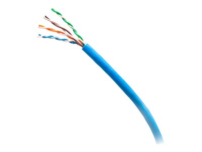 C2G 1000ft (304.8m) TAA-Compliant Cat6 Bulk Unshielded (UTP) Ethernet Network Cable with Stranded Conductors In-Wall CM-Rated C2G56047