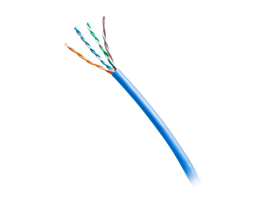 C2G 1000ft (304.8m) TAA-Compliant Cat6a Bulk Shielded (STP) Ethernet Network Cable with Solid Conductors - Plenum CMP-Rated - C2G56053