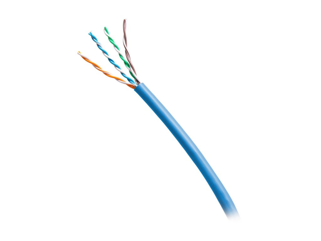C2G 1000ft (304.8m) TAA-Compliant Cat6a Bulk Unshielded (UTP) Ethernet Network Cable with Solid Conductors-Riser CMR-Rated - C2G56048