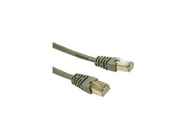 C2G 100Ft Cat5E Molded Shielded (Stp) Network Patch Cable - Gray