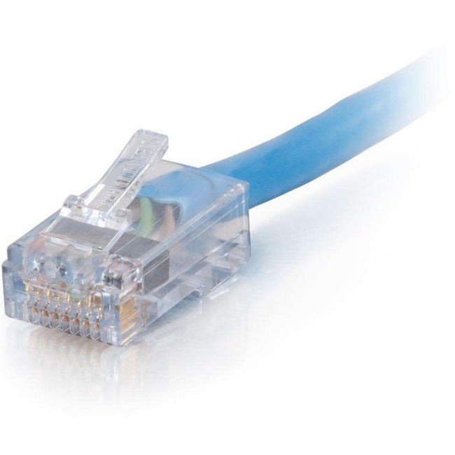C2G 100Ft Cat6 Non-Booted Network Patch Cable (Plenum-Rated) - Blue