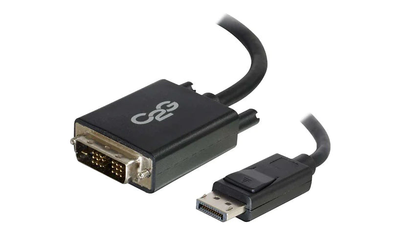 C2G 10Ft Displayport To Dvi Adapter Cable - Dvi-D Single Link Black - Connect Th